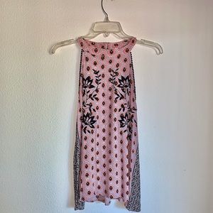 Xhilaration High Neck Sleeveless Top